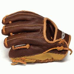 g. Nokona Alpha Select  Baseball Glove. Full Trap Web. Closed Back. O